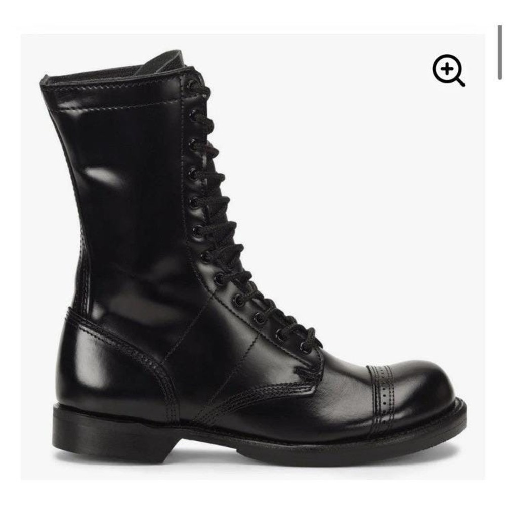 Corcoran 1500 Jump Boots Men's Size 10.5 Black Army 10"
